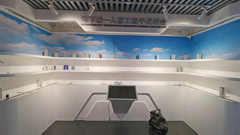 云南陸良黨群服務(wù)中心引入滑軌屏、拼接屏、一體機(jī)打造信息平臺