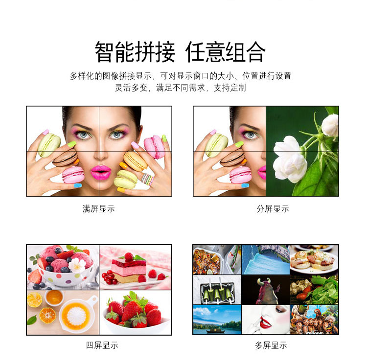智能拼接，任意組合